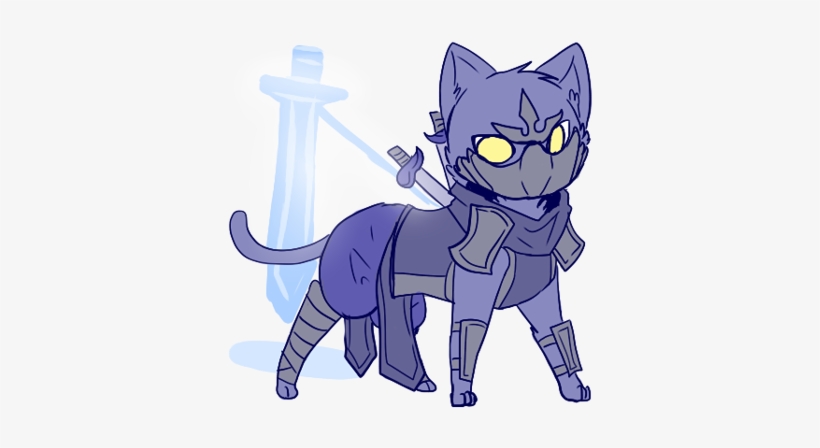 Shen League Of Legends - Leageu Of Legends As Cat, transparent png #1957445