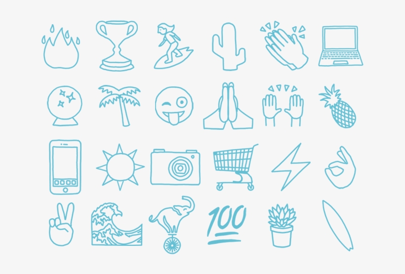 Emoji-icons, transparent png #1957447