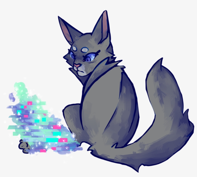 Would Anyone Be Interested In Cosmic Cotton Candy Cat - Warrior Cats Cinderpelt, transparent png #1957501