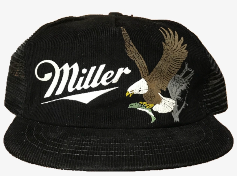 Miller Lite Vintage Corduroy Trucker Snapback - Miller Brewing Company, transparent png #1957668