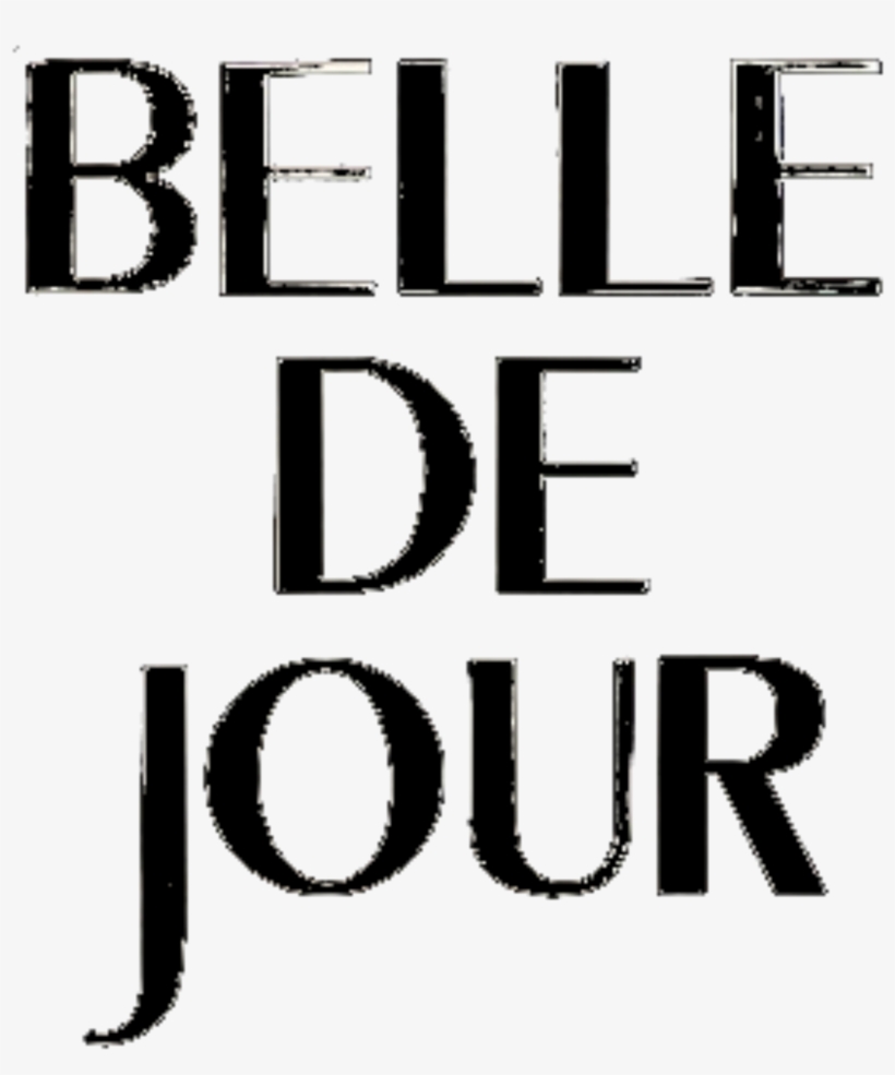 Belle De Jour Black Vertical Logo - Belle De Jour Poster, transparent png #1957710