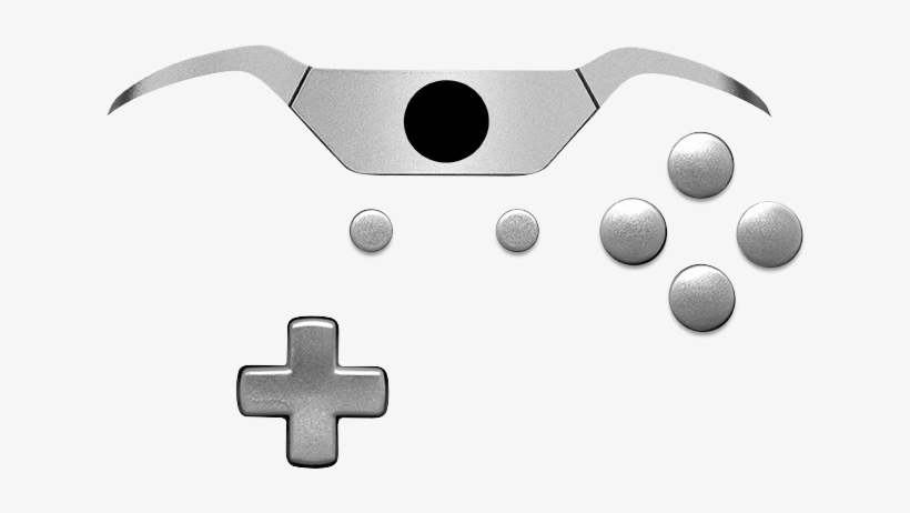 Xbox One Controllers - Scuf Anodized Silver Kit, transparent png #1957964