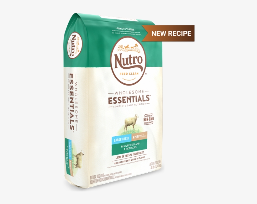 10157655 Nutro Dry Dog - Lamb And Rice Food For Large Breed Puppies, transparent png #1958129