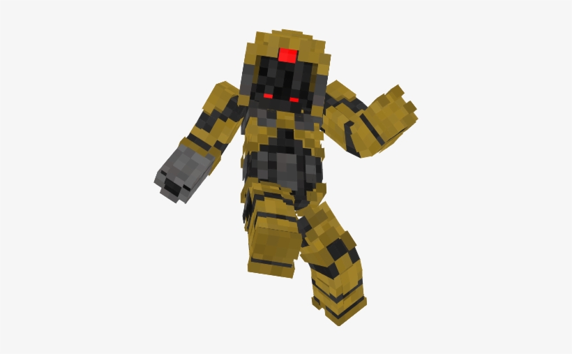 Cod Black Ops - Skins Minecraft Robot Black, transparent png #1958196