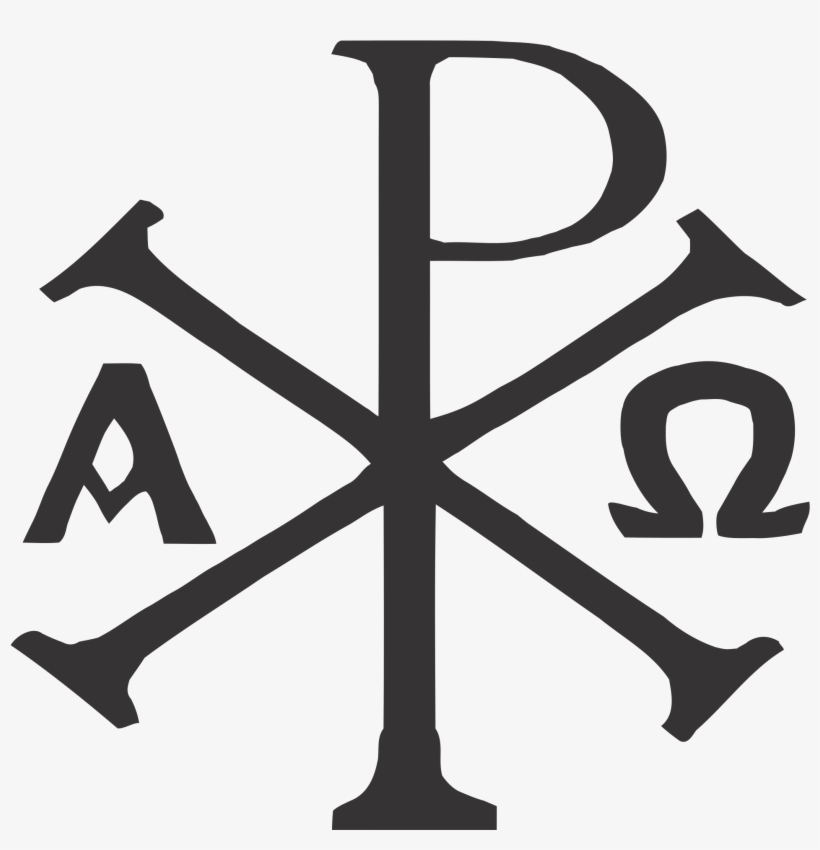 Chi-rho, Alpha & Omega Alpha Omega Tattoo, Chi Rho - Chi Rho, transparent png #1958312