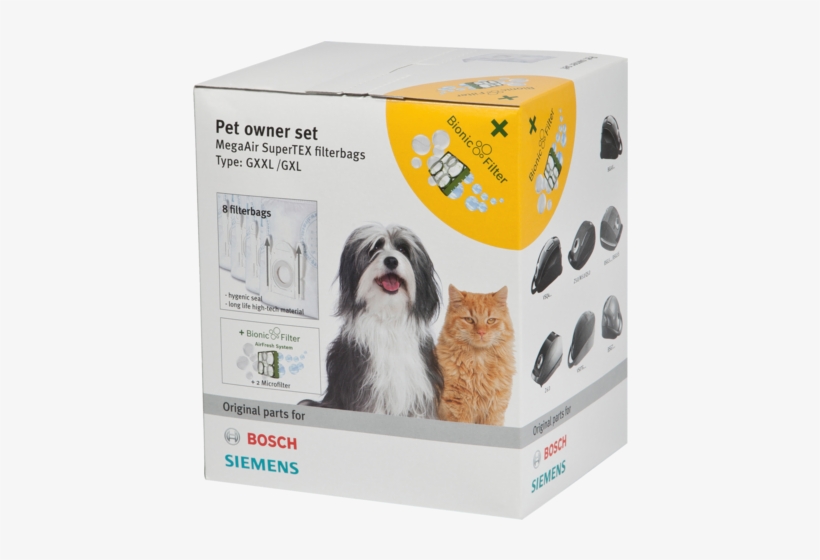 Filter 8-dust Bag - Bosch Bbzpetgxxl - Accessory Kit For Vacuum Cleaner, transparent png #1958406