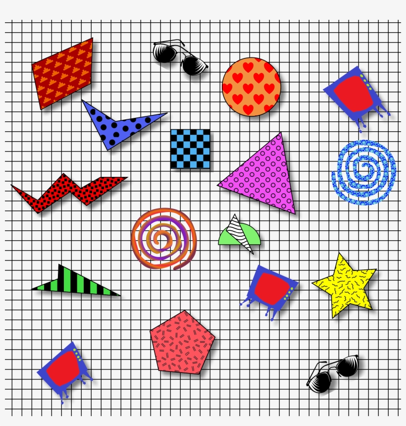 This Free Icons Png Design Of 1980's Pattern, transparent png #1959203