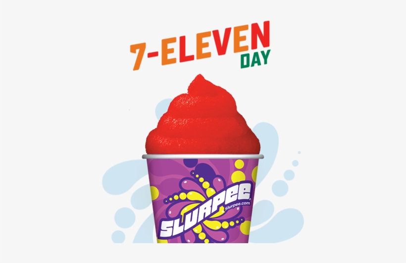 7-eleven Celebrates 90th Birthday With Free Slurpees - 7 11 Free Slurpee Day 2018, transparent png #1959207