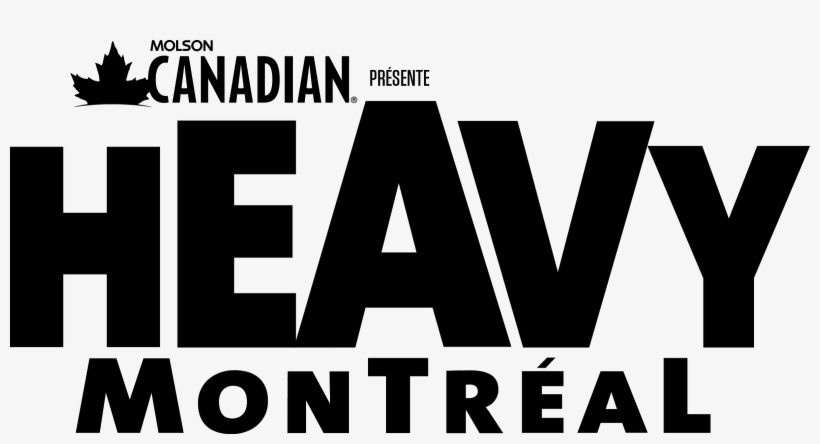 Heavymtl2015 Header Png Logo Lg Ghostcultmag - Molson Canadian Men's Flip-flops / Sandals ( ) Mol1, transparent png #1959334