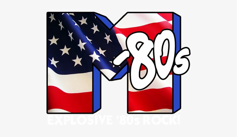 Logo M-80s Flag 500 - American Flag, transparent png #1959430