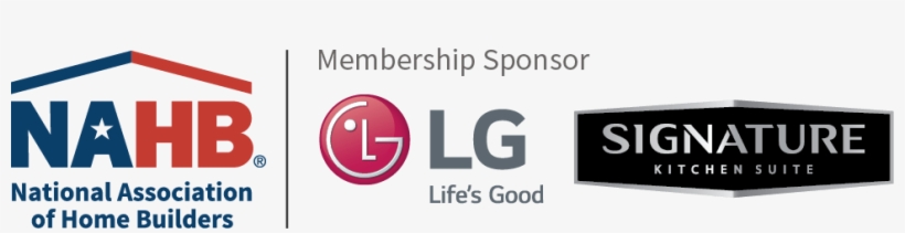 Signature Lg Logo - National Association Of Home Builders, transparent png #1959534