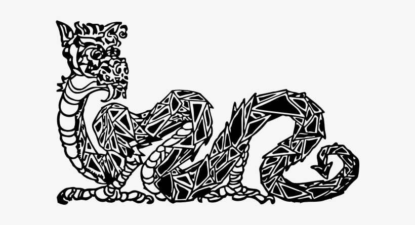 Free Vector Dragon Clip Art - Free Vector Dragon, transparent png #1959881