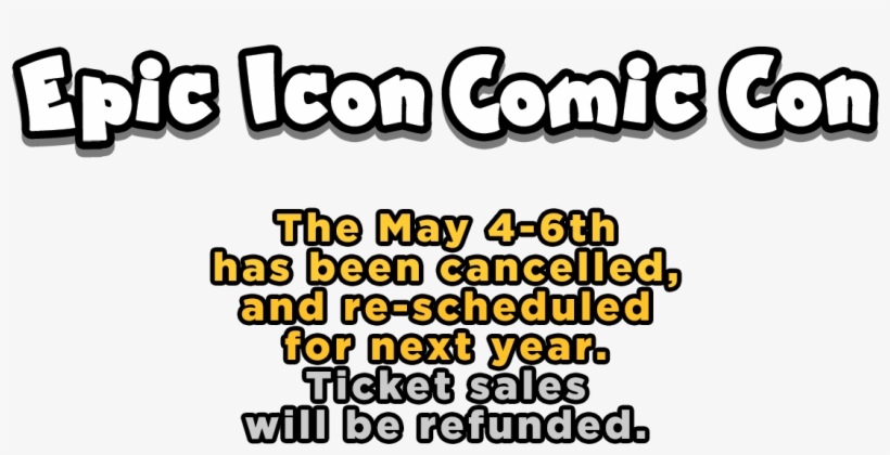 Epic Icon Comic Con In La Cancelled One Week Out - Parallel, transparent png #1959908