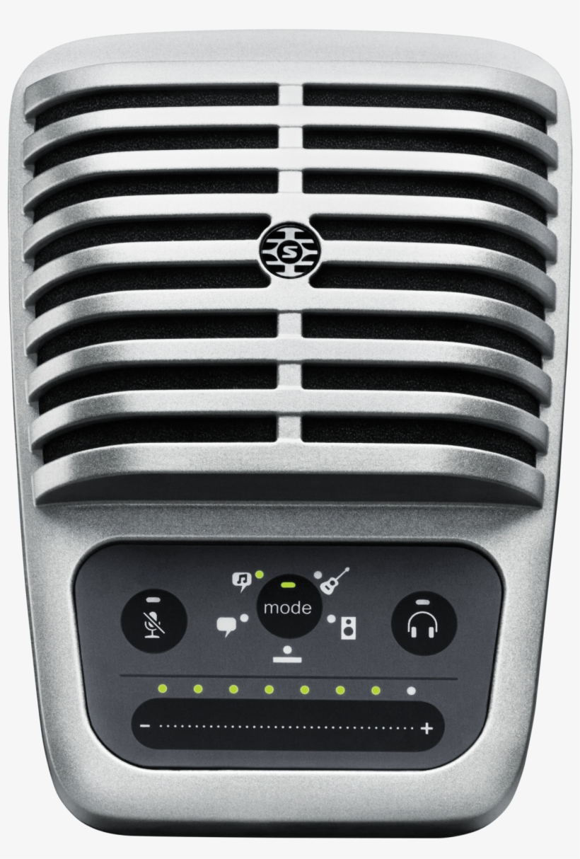 Mv51 Large-diaphragm Condenser Microphone For Ios & - Shure Motiv Mv51 Microphone, transparent png #1959937