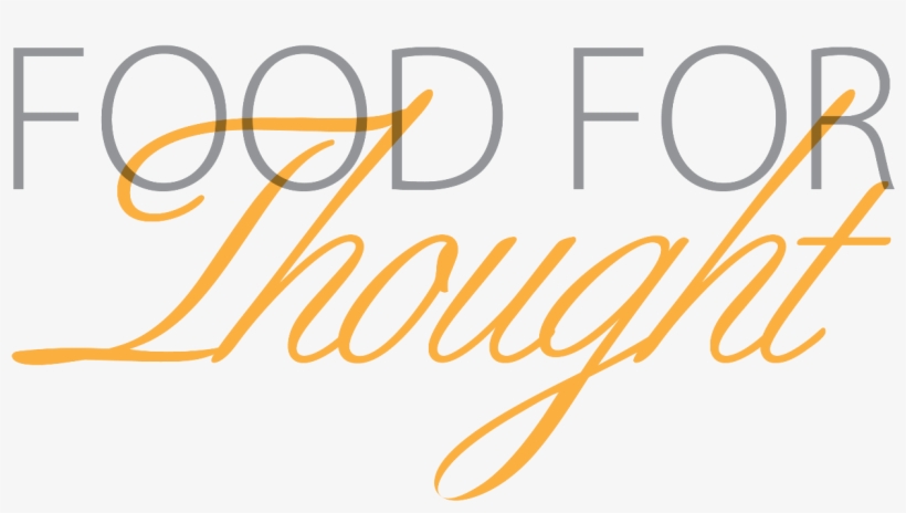 Khs Food For Thought - Calligraphy, transparent png #1960254