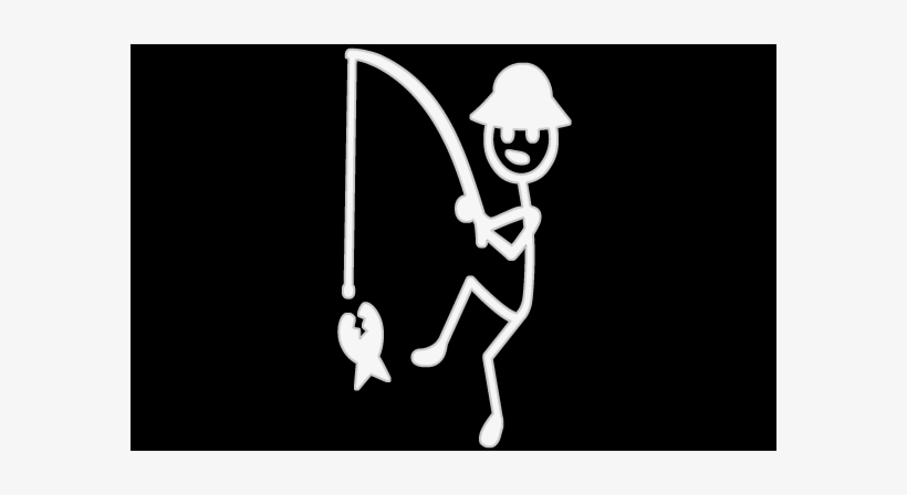 Stick Figure Fishing, transparent png #1960389