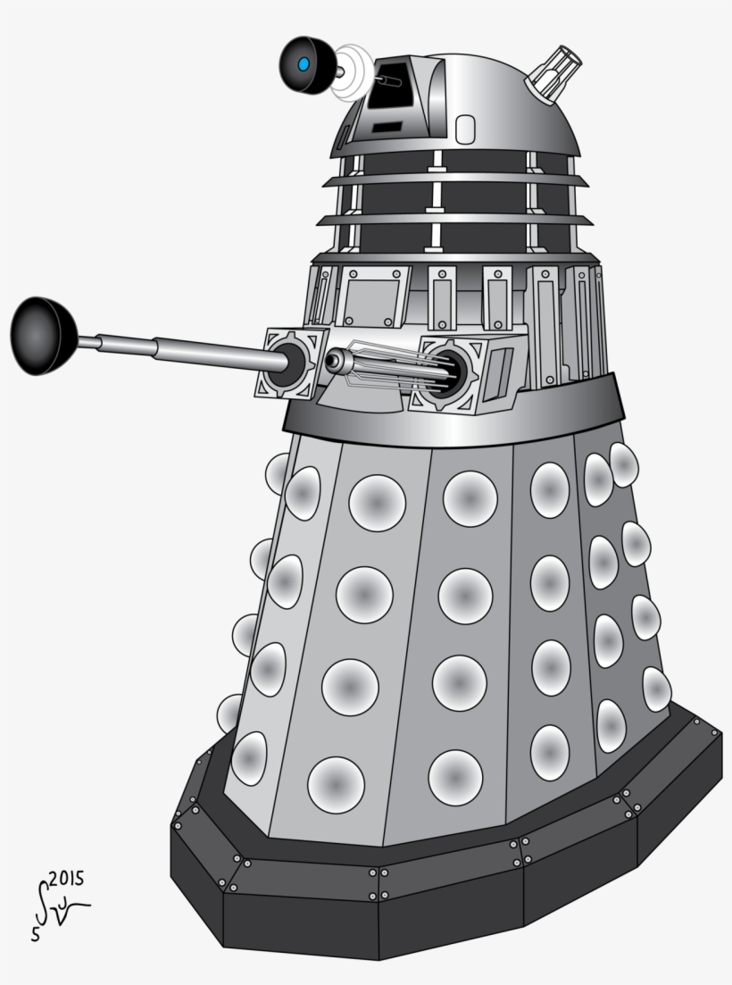 Doctor Who Clipart Dalek - Dr Who Dalek Png, transparent png #1960414