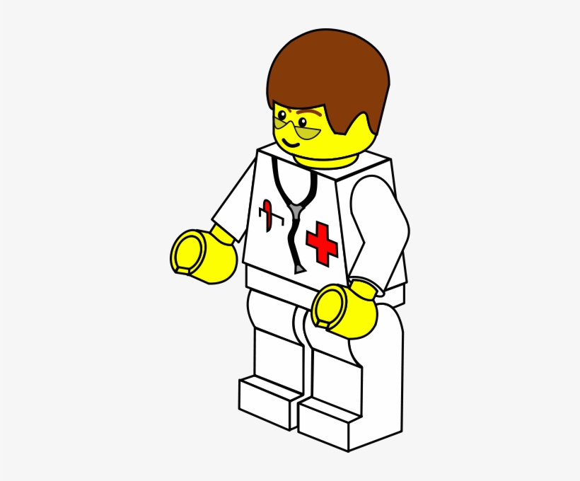 Lego Town Doctor Clipart Png, transparent png #1960445