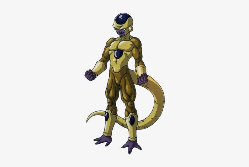 Golden Frieza - Golden Frieza Full Body Pose, transparent png #1960483