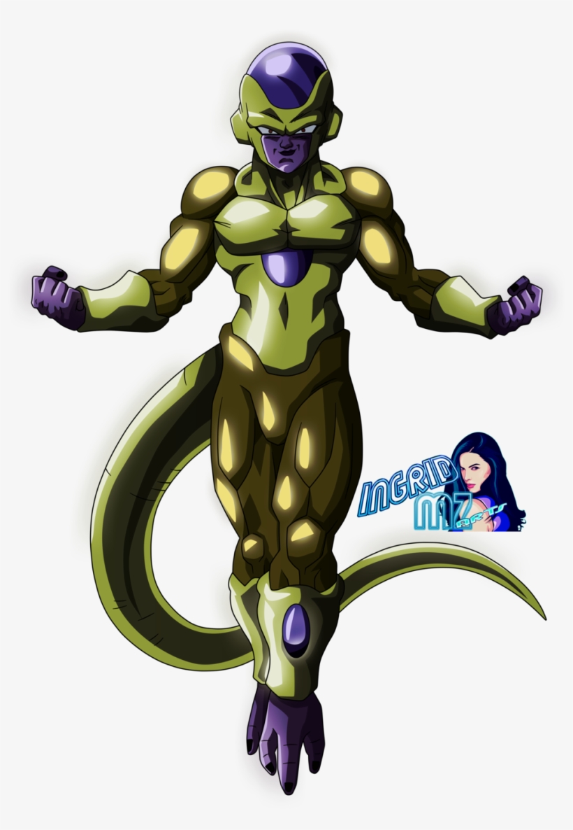 Golden Frieza By Ingridmz - Frieza, transparent png #1960680