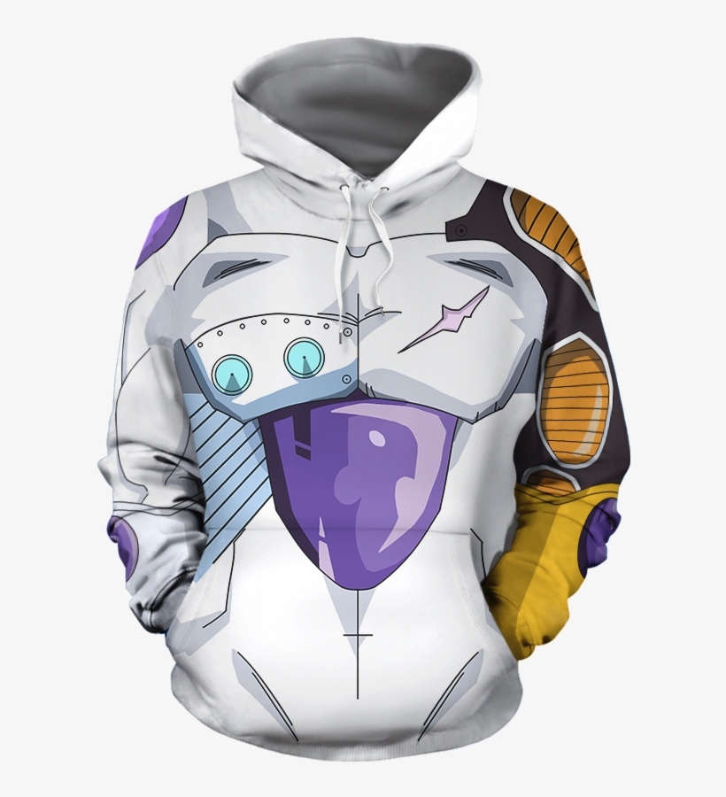 Dragon Ball Z 3d Pullover Hoodie - Frieza, transparent png #1960737