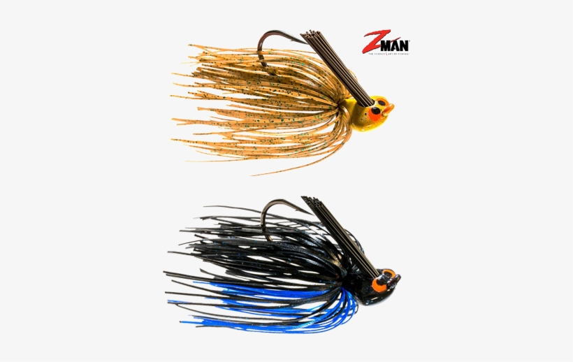 David Walkers Jigs - Z-man Crosseyez Flipping Jig - Spring Pumpkin - 3/8, transparent png #1960762