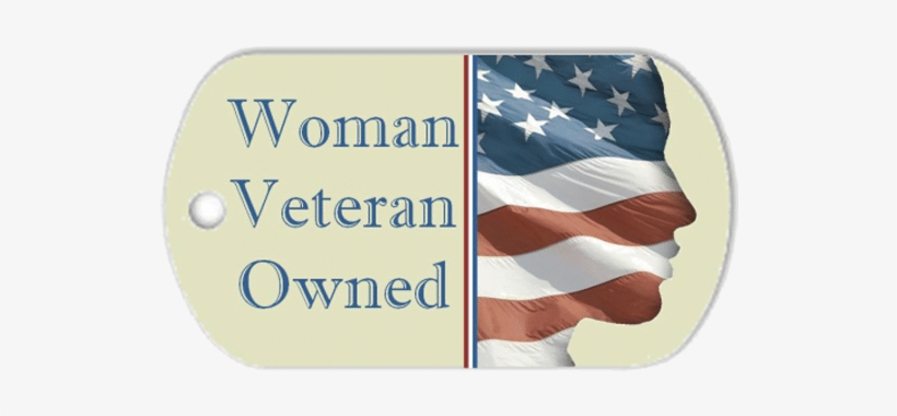 Woman Veteran Owned Business Logo, transparent png #1960763