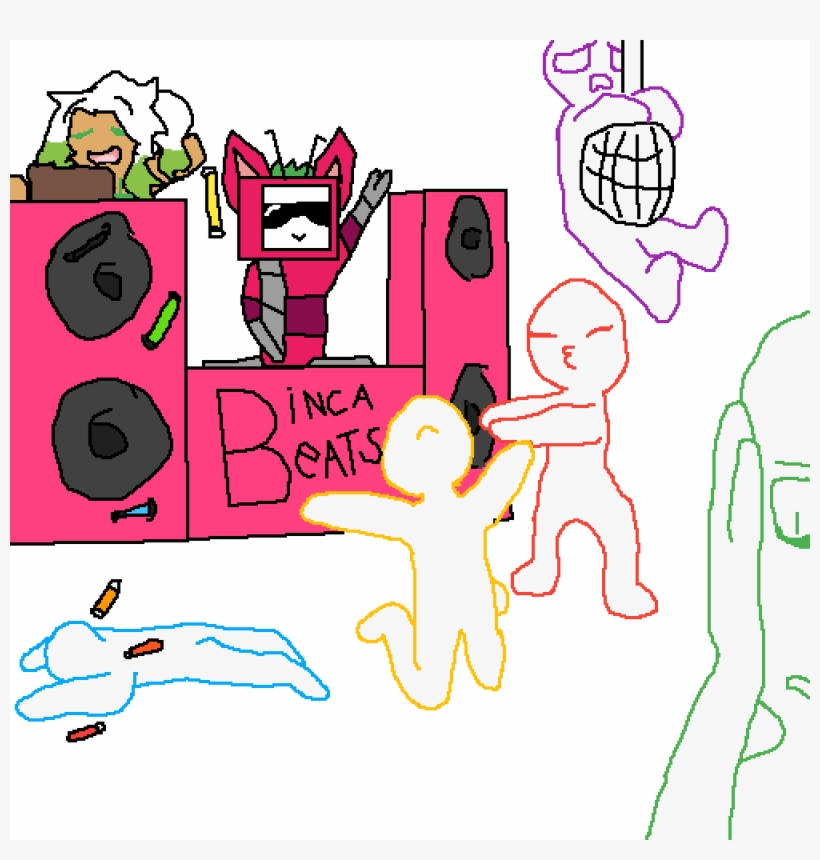 Sparkle On Glow-stick Duty - Cartoon, transparent png #1960871