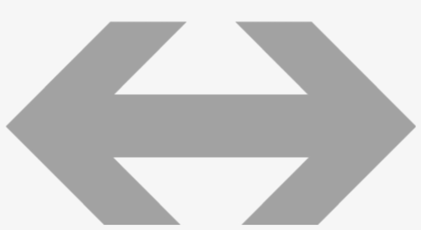 Grey-arrows - Sign, transparent png #1961175