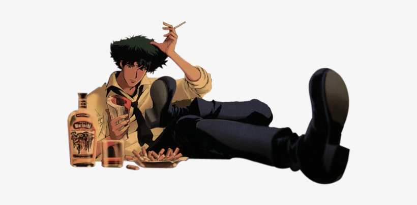 Svg Library Render Spike Anime And Manga Png Cutout - Cowboy Bebop Ah Well Whatever Happens Happens, transparent png #1961273