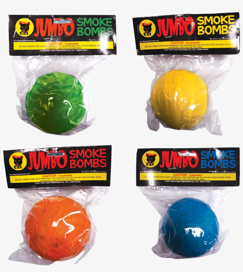 Jumbo Smoke - Black Cat Fireworks Smoke, transparent png #1961350