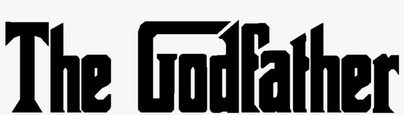 The Godfather Movie Horizontal Logo - Godfather Logo, transparent png #1961756
