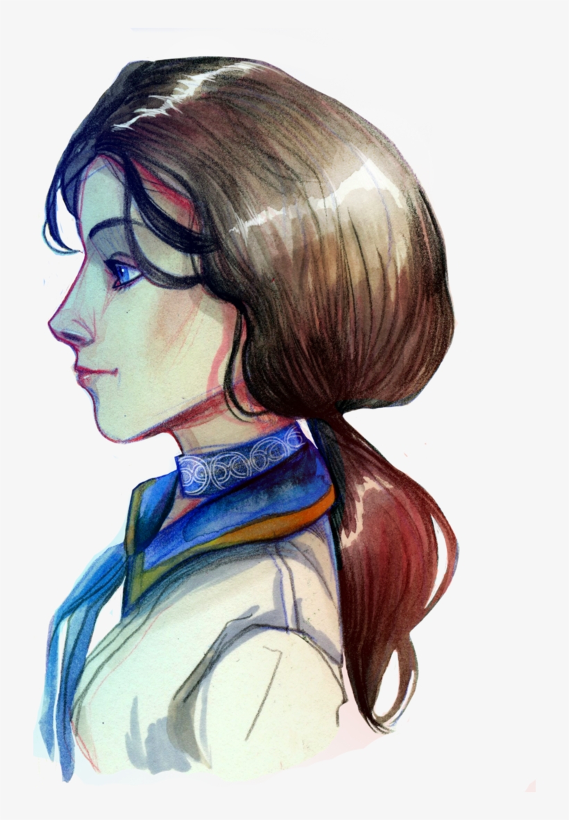 Graphic Transparent Library Elizabeth Bioshock Pinterest - Elizabeth Bioshock Icon Drawing, transparent png #1962700