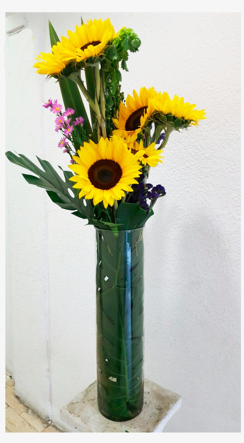 Arreglo De Girasoles - Vase, transparent png #1962902