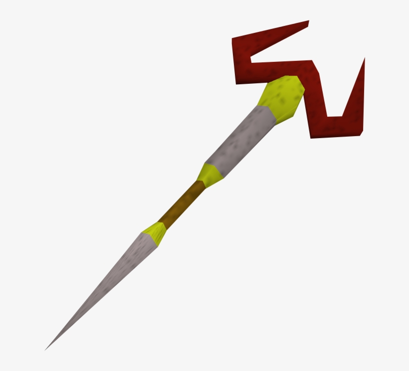 24, June 16, 2013 - Zamorak Staff, transparent png #1963011