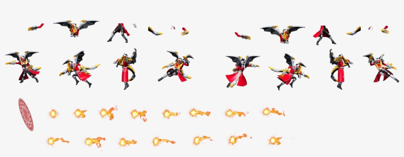 Click For Full Sized Image Kamen Rider Wizard All Dragon - Kamen Rider Sprite, transparent png #1963227