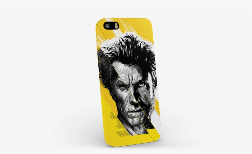 Dailyobjects Clint Eastwood In Wolverine Case For Iphone - Illustration, transparent png #1963256