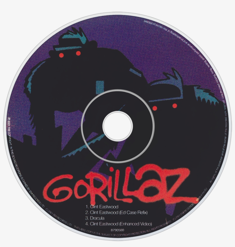 Gorillaz-phase One Celebrity (amaray Case) - (import, transparent png #1963422