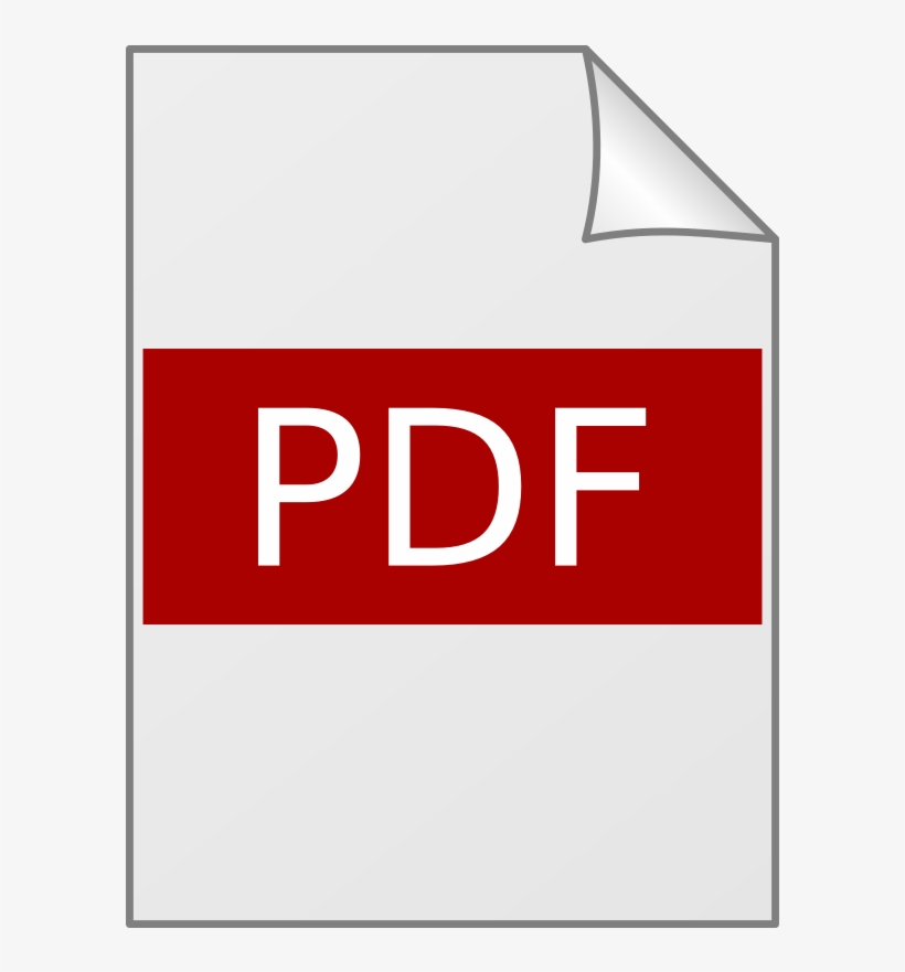 Small Pdf Icon Png Images Pictures - Vector Pdf, transparent png #1963426