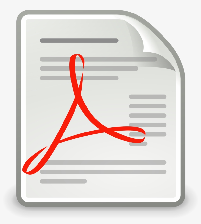 Open - Pdf Icon, transparent png #1963514