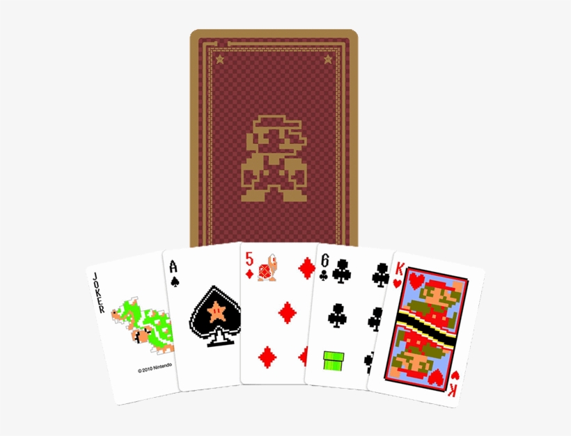 Super Mario Playing Cards, transparent png #1963620