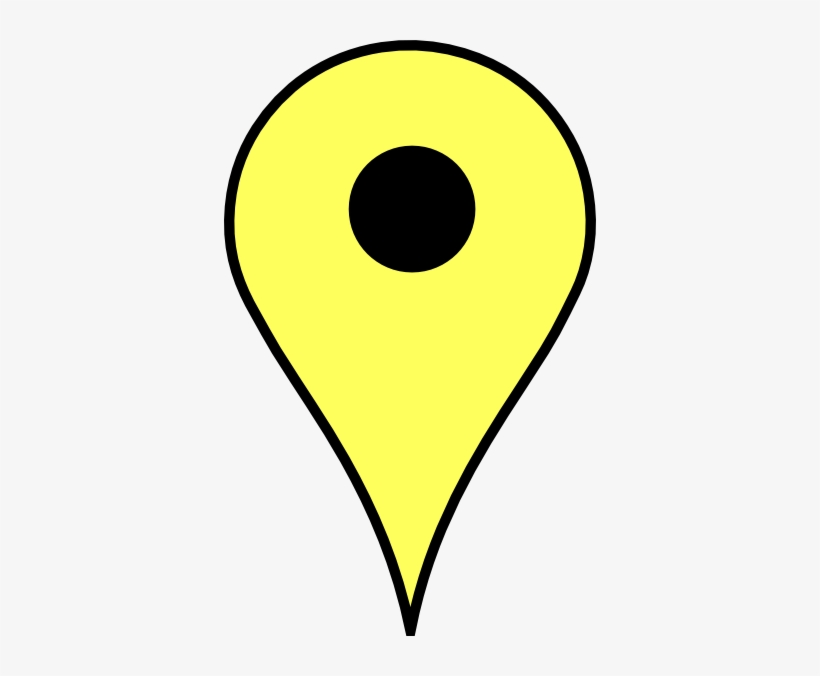 Marker Clipart Yellow Google Maps Yellow Marker Free Transparent