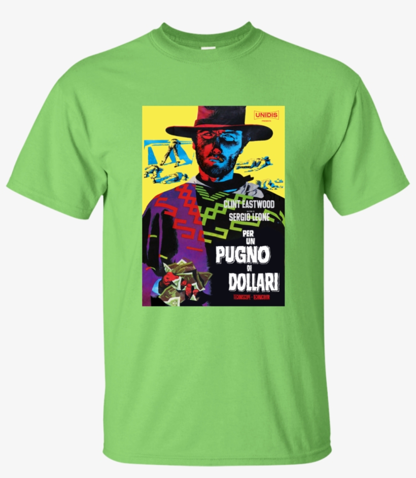 Fistful Of Dollars Spaghetti Western Clint Eastwood - Fistful Of Dollars 1968 Vintage Movie Poster Reprint, transparent png #1963985