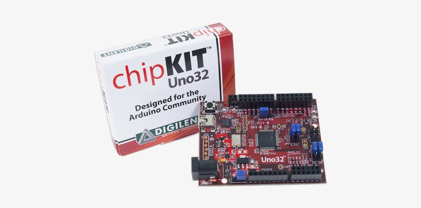 Chipkit Uno32 Box Contents - Chipkit Uc32, transparent png #1964165