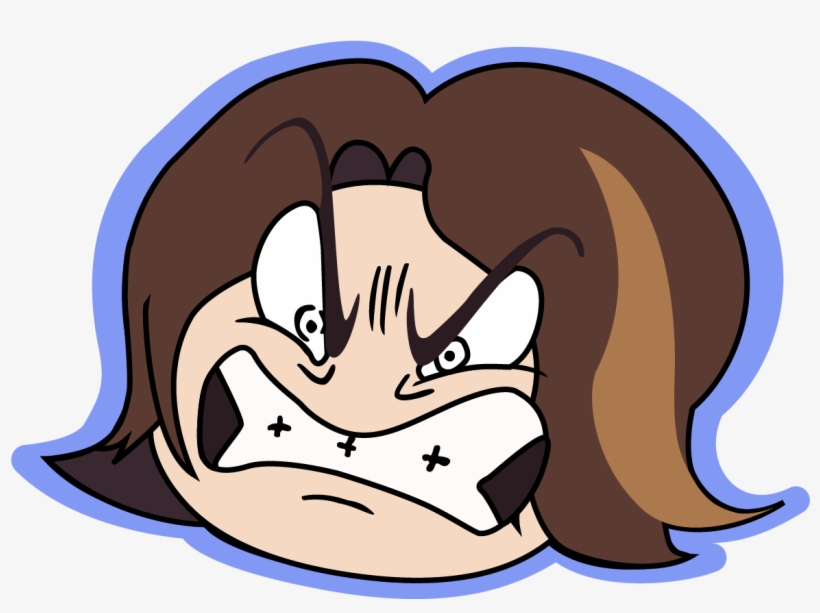 Arin Rage - Game Grump Face, transparent png #1964611