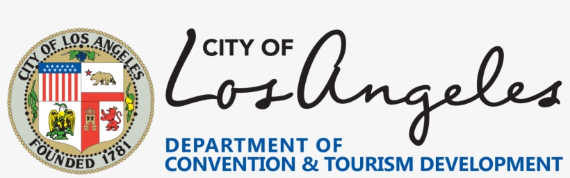 Logo For The Department Of Convention And Tourism Development - City Of Los Angeles Logo, transparent png #1964741