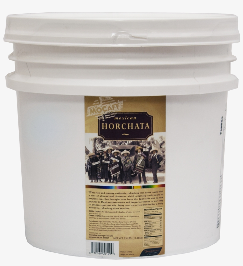 Mocafe Horchata Pail - Horchata, transparent png #1964978