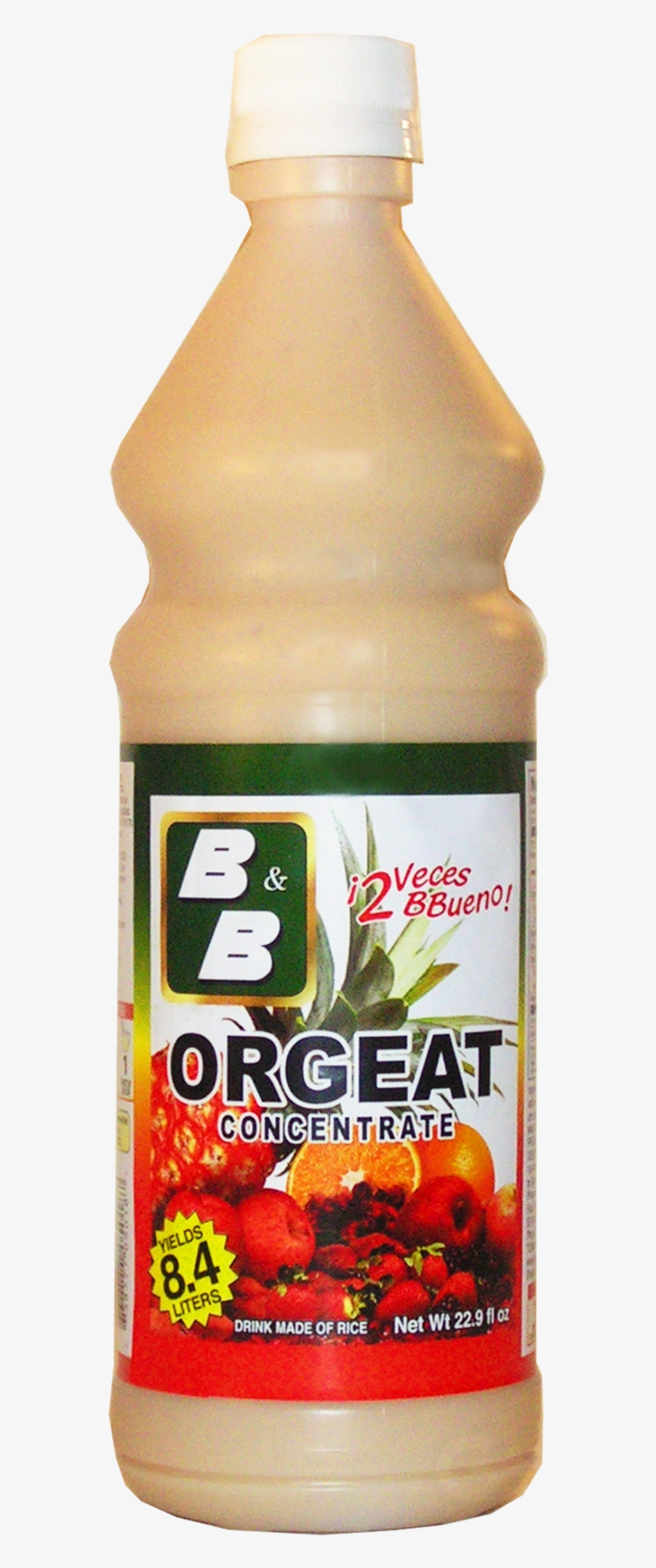 Bandb B&b Orgeat Concentrate 22.9 Oz - Concentrado, transparent png #1965064