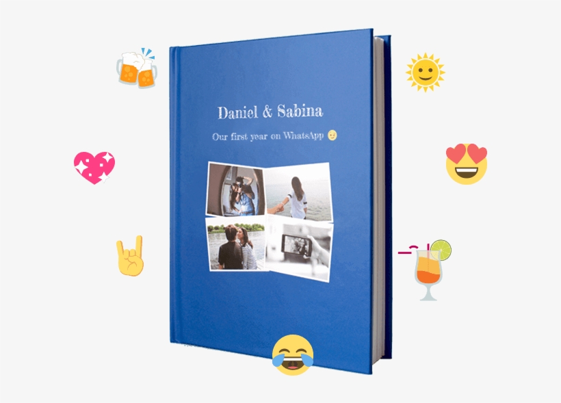 Facebook Messenger Chat Book Hardcover Zapptales - Facebook Book, transparent png #1965152