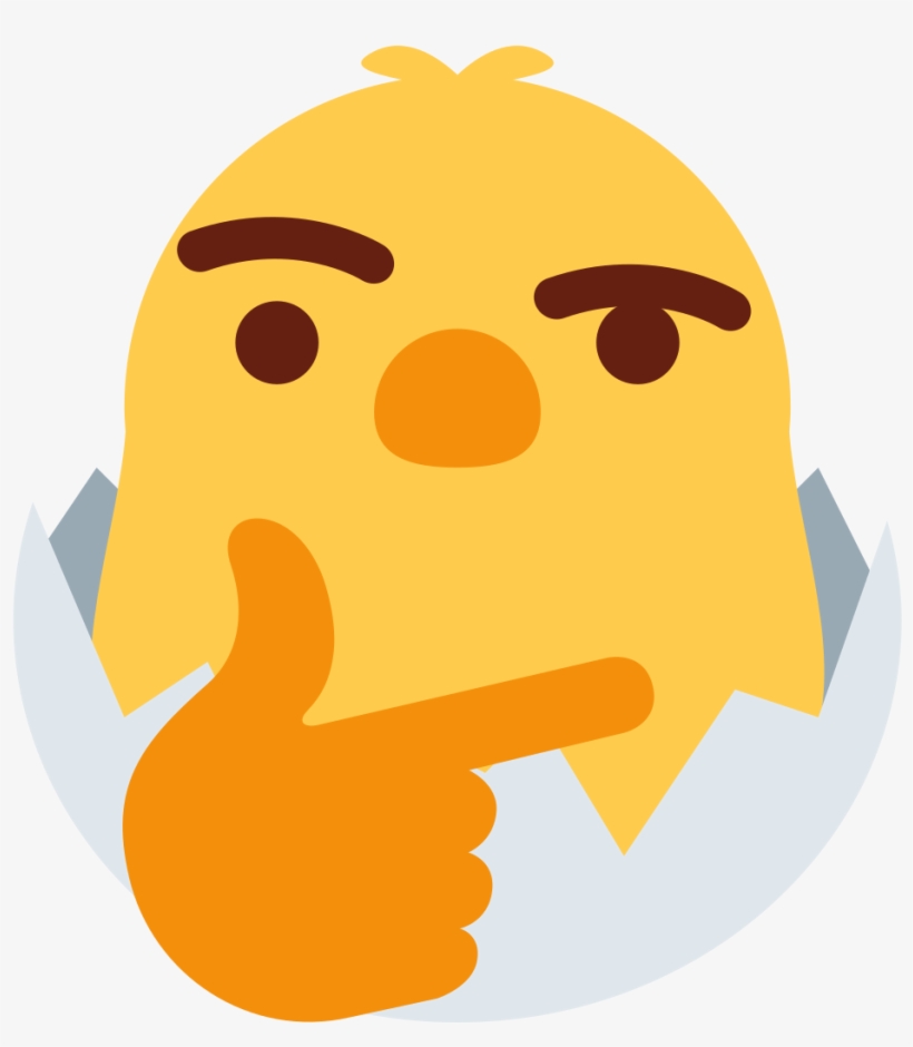 Chicken Thinking, transparent png #1965679